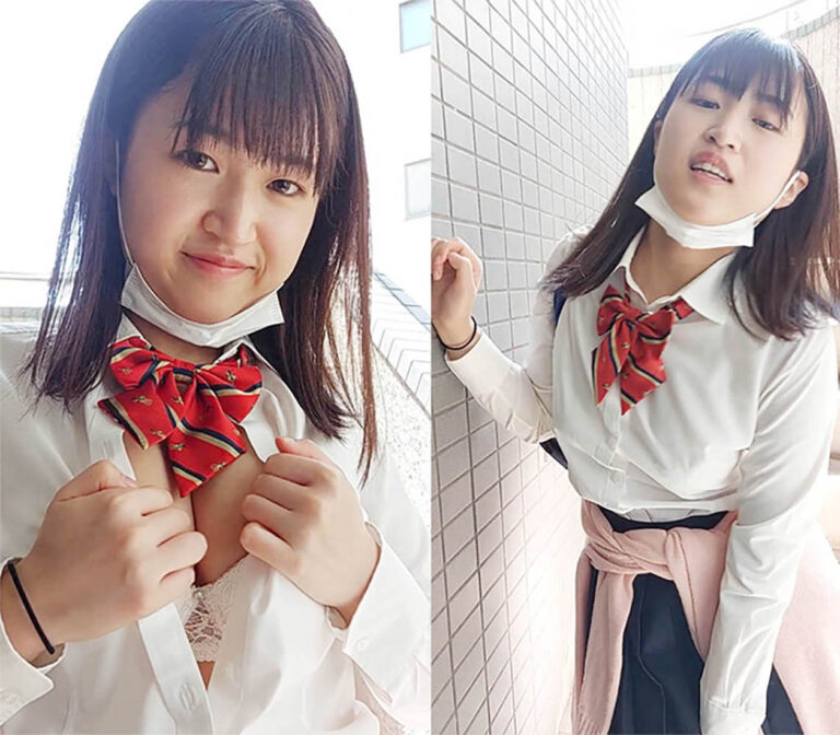 画像6｜16475261a751efebb1c｜【緊急事態】撮影バレ！清純な真面目JKを盗撮していたら見せつけられて・・・はじめての要モザイク修正 ※おま●こチラ