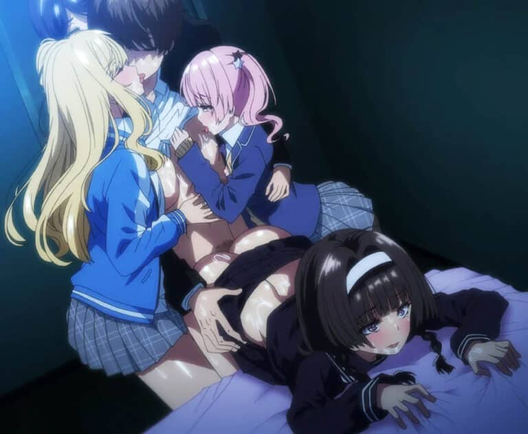 画像9｜196glod00363｜OVA陰キャカップルが陽ギャル達とSEXトレーニングする話 ＃2