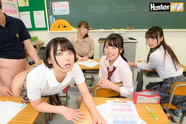 画像4｜hunvr00088｜【VR】 だれとでも定額挿れ放題！VR 月々定額料金さえ支払えば、校内の女子生徒や女教師でも誰でも挿れ放題！都市伝説では聞いた事あったんです。そういうシステムが導入されてる学校があるって…。でも、まさかうちの学校に導入されるなんて！！『定額挿れ放題』まさに…