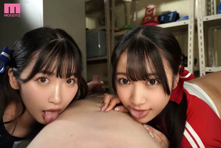 画像10|miaa00847|大開脚でアナル舐めさせ軟体けつめどWチアガール ~励まし肛門で痴女られる学生性活~ 姫咲はな 美園和花
